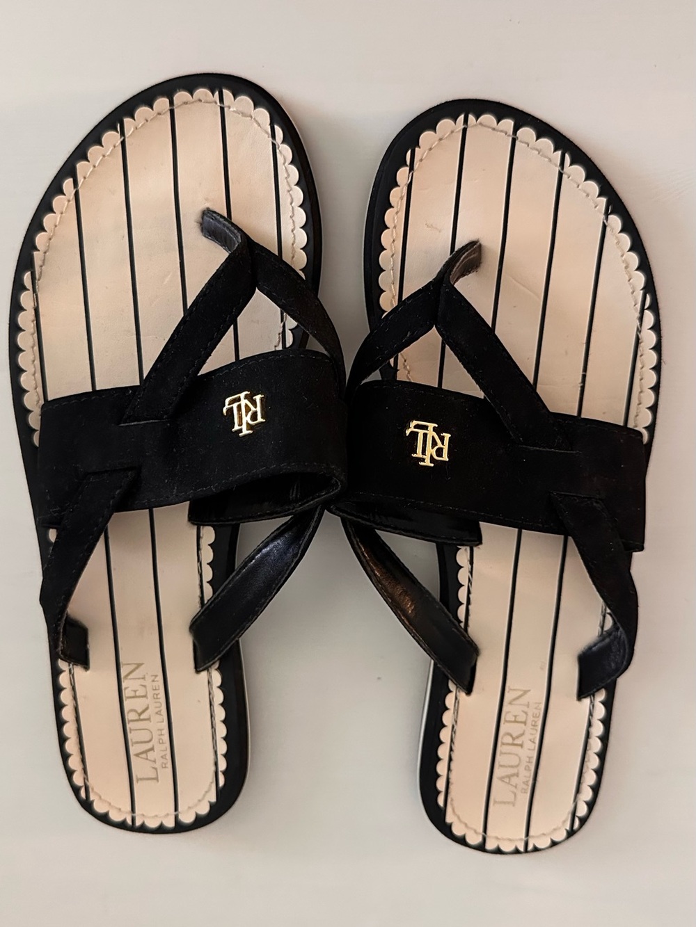 Ralph Lauren - Women’s, Flip Flops, Sandals, Size 7, Excellent Condition,